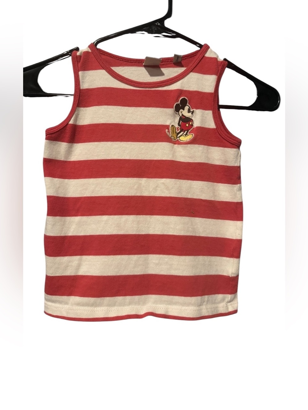 Disney x Junk Food Clothing Striped Mickey Tank 3T